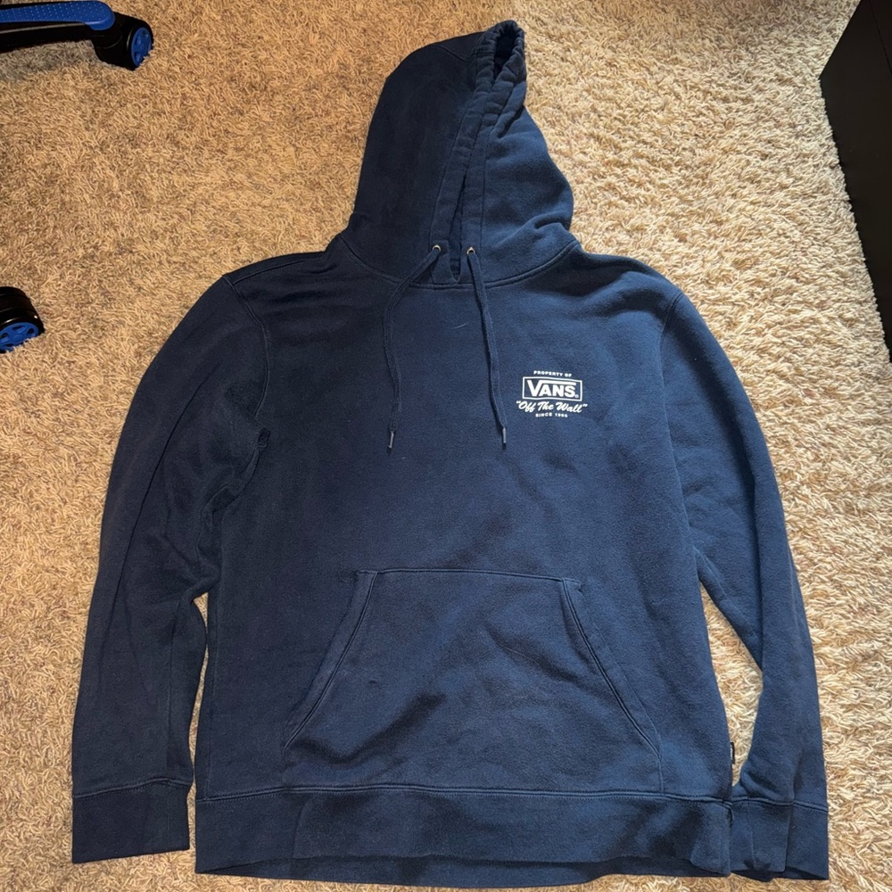 Authentic Vans Navy Hoodie